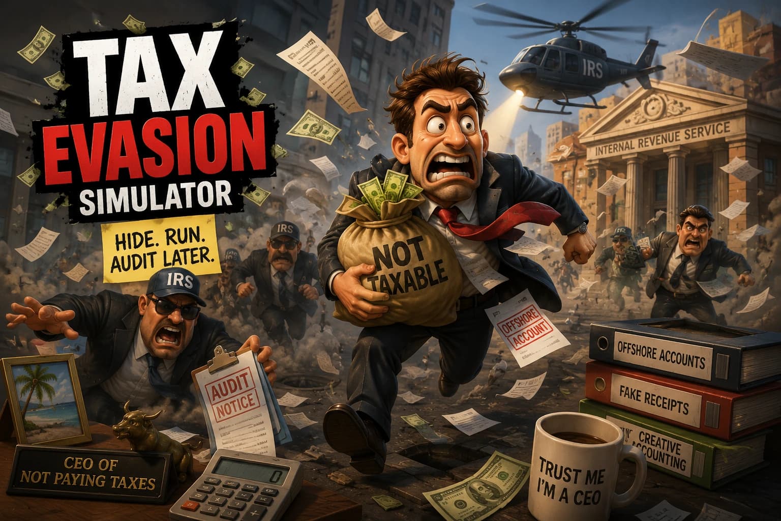 Tax Evasion Simulator